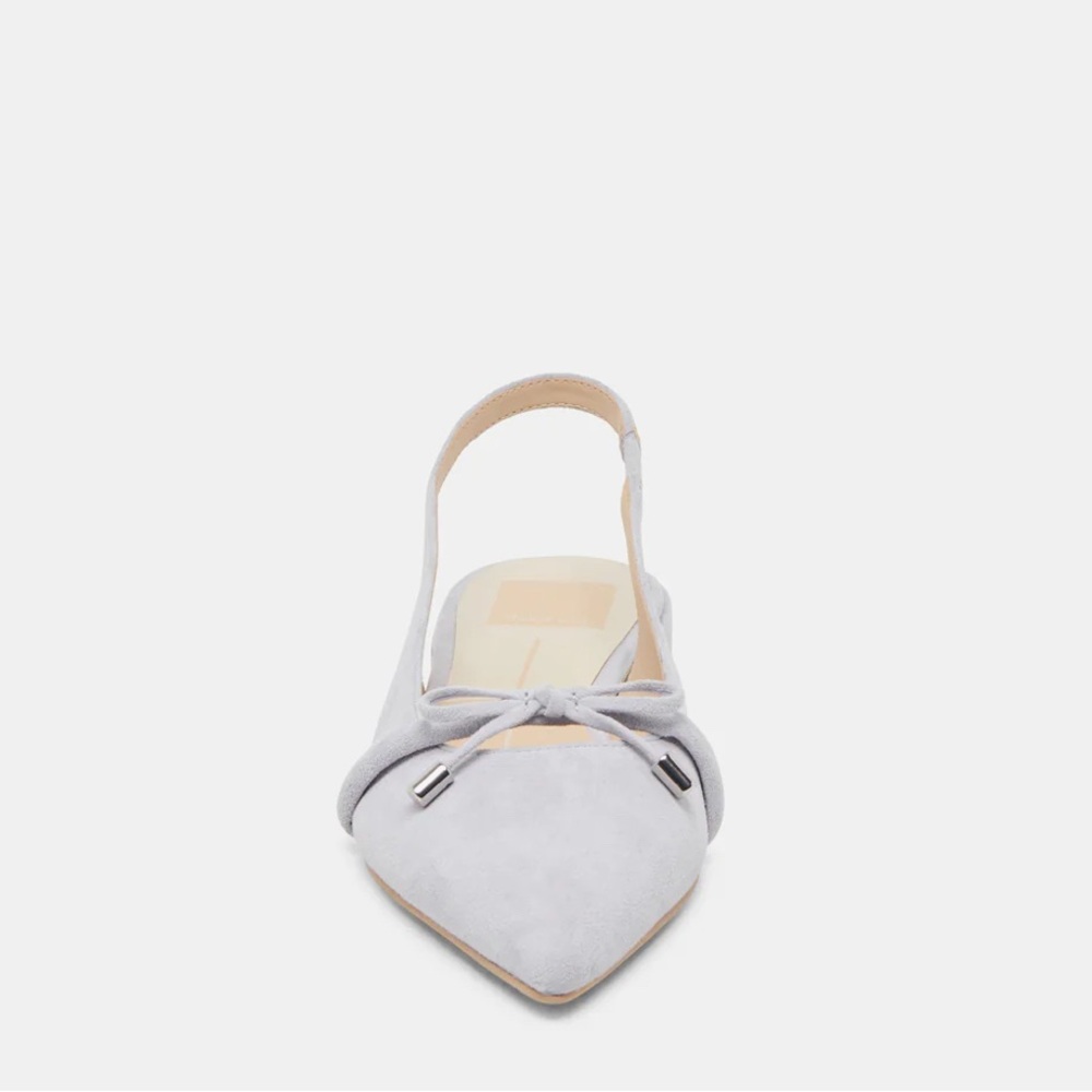 Dolce Vita Payge Flats Dusty Blue Suede at Anthropologie - Picture 6 of 12